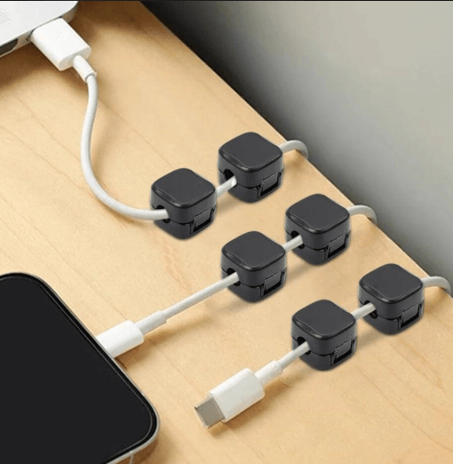Black Cable Organizer Clips